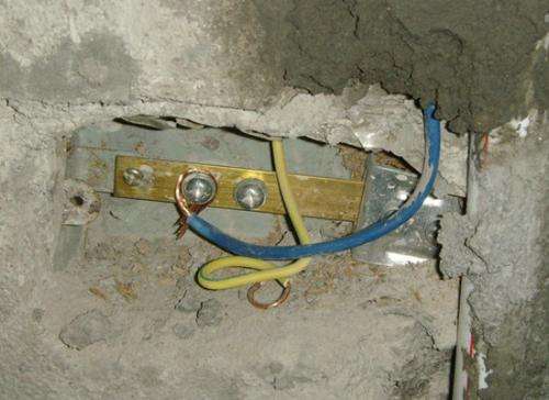 等電位連接圖 外部系統和內部系統的雷電等電位連接的一般要求!