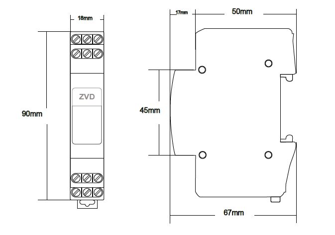 SPD6數據信號防雷器-數據信號過電壓保護器SPD E類F類(D1/C2)